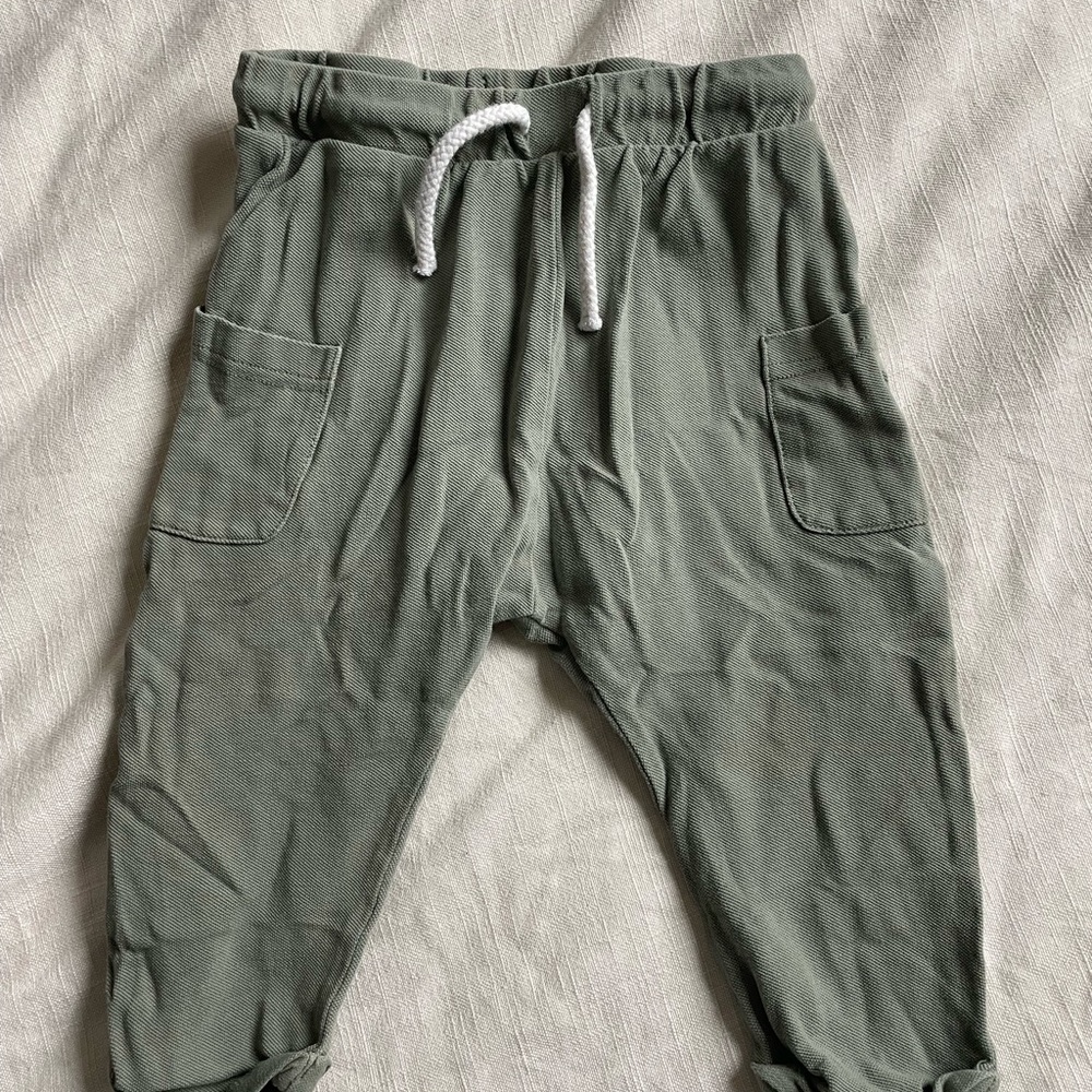 H&M Kids Sage Green Joggers